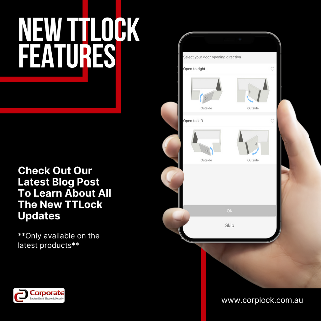TTLock app firmware update screenshot Smonet