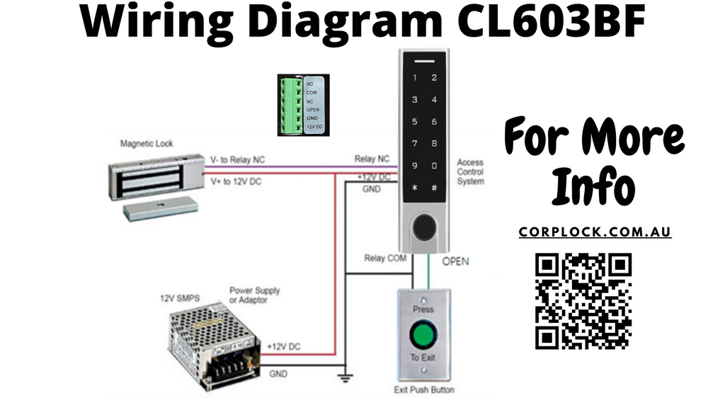 New Narrow Style Smart Keypad