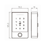 CL604BF Smart Access Fingerprint Control Keypad