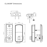 CL280BF -  Smart Bluetooth Deadbolt Lock