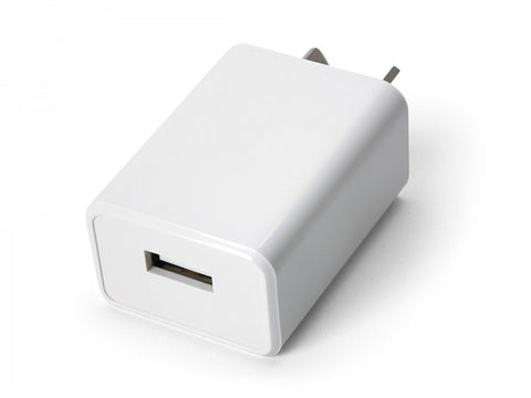 Single Socket USB Wall Charger (5V/2A - White)