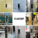 CL603BF - Slim Smart Bluetooth IP65 Fingerprint Keypad